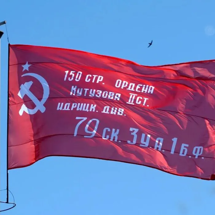 Олекминск, равнение на Знамя Победы!